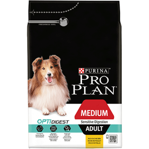Pro Plan Dog Medium Adult Sensitive Digestion-jagnjetina